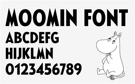 Moomin font download